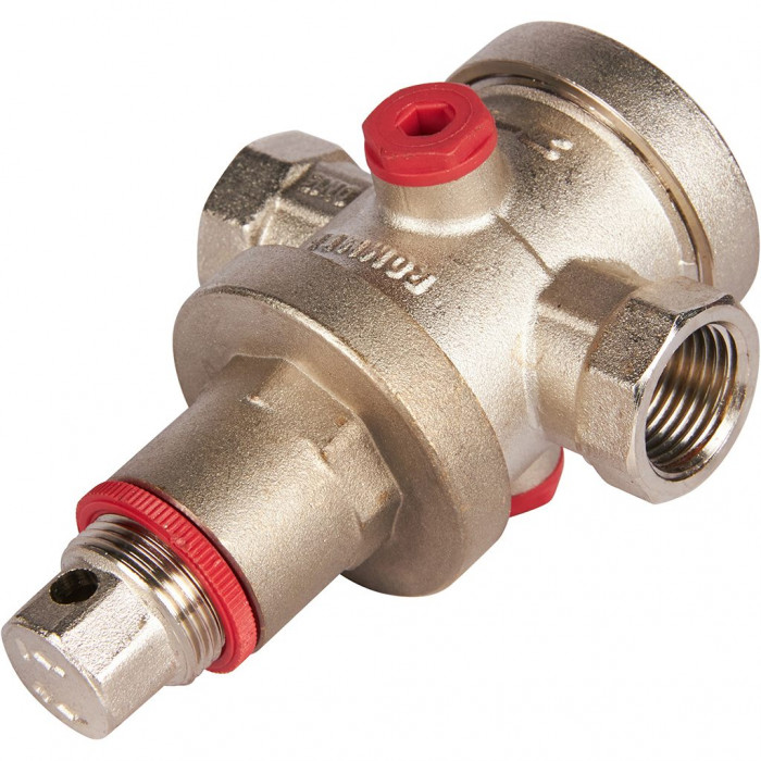 ROMMER RVS-0008-000015 ROMMER Редуктор давления PN25 вн/вн 1/2 с выходом под манометр