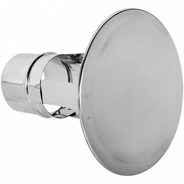 ROMMER RCA-0080-010005 Зонт для вертикальной системы D80 (Нержавейка)