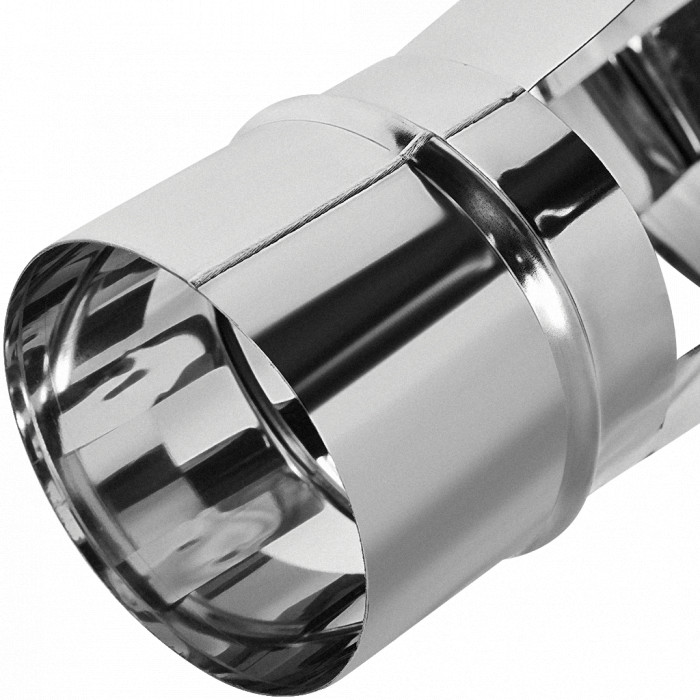 ROMMER RCA-0080-010005 Зонт для вертикальной системы D80 (Нержавейка)