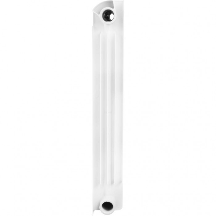 Биметаллический радиатор Global STYLE EXTRA 500, 8 секций, боковое подключение, белый