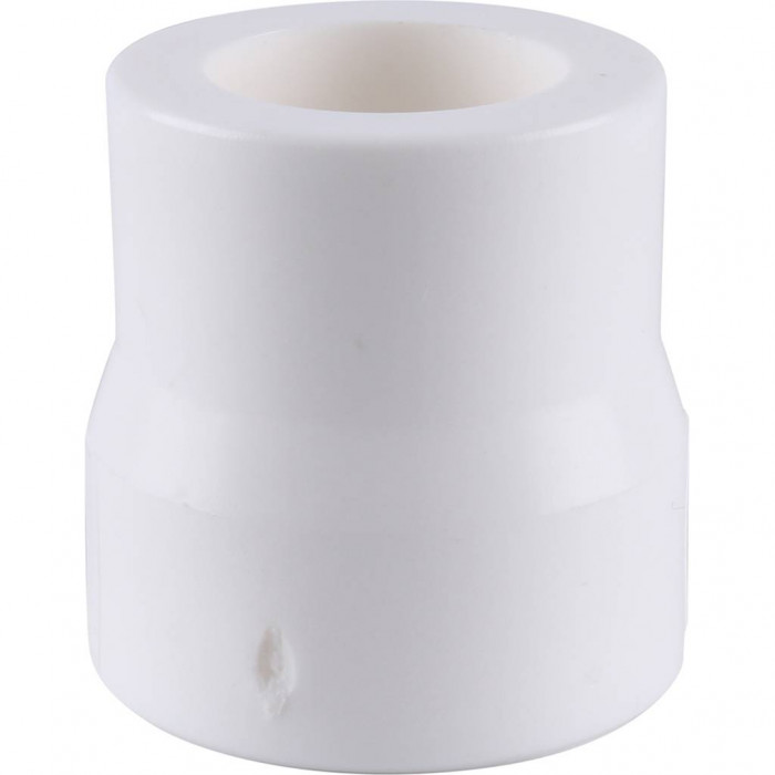 Kalde 40х32 Муфта переходная для полипропиленовых труб под сварку (цвет белый)