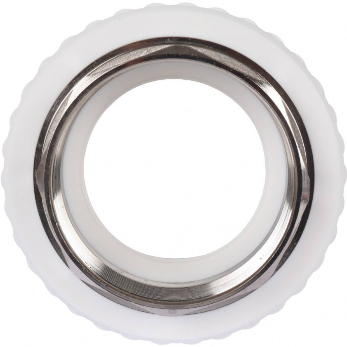 Муфта комбинированная Kalde под шестигранник (внутр. резьба, 110х4 ) для полипропиленовых труб под сварку