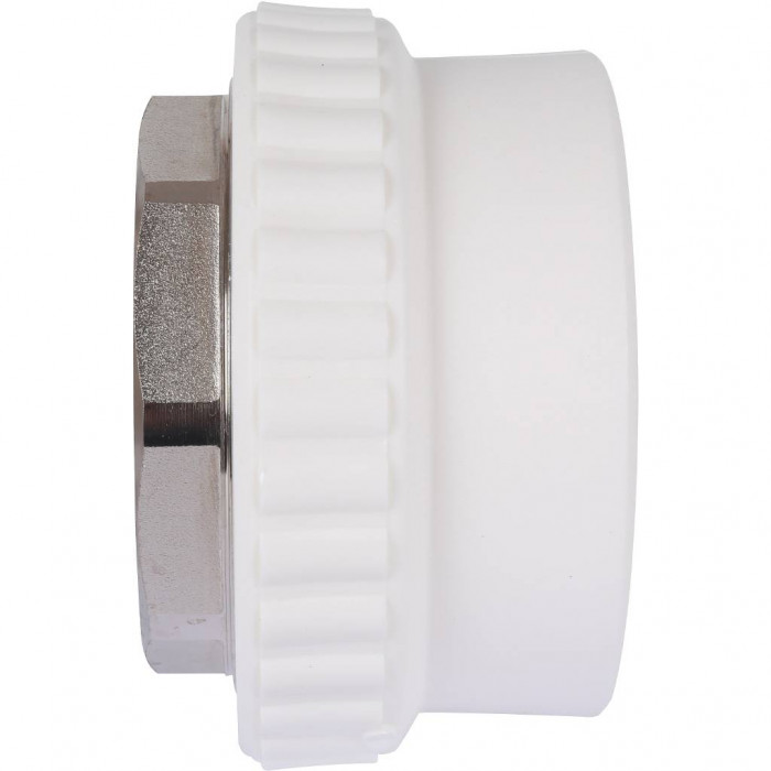 Муфта комбинированная Kalde под шестигранник (внутр. резьба, 110х4 ) для полипропиленовых труб под сварку