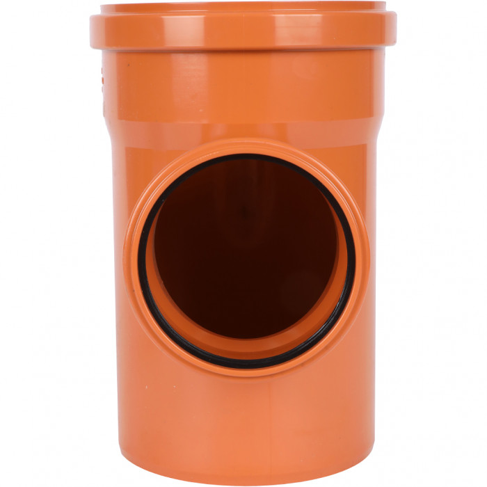 Sinikon Sinikon НПВХ 21330.R.B Sinikon НПВХ Тройник D160 x 110 x 87° для нар. канализации