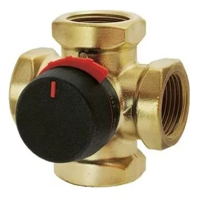 Четырехходовой смесительный клапан, ВВ 3/4&quot;, Kvs 6,3