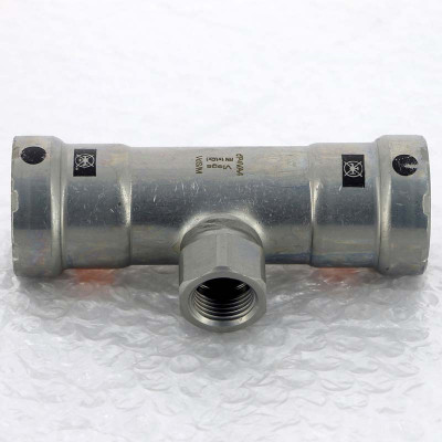 Viega Тройник с внутренней резьбой Ду 32 - 1 1/4&quot; x Rp 1/2&quot; x 1 1/4&quot;, Megapress, модель 4217.2