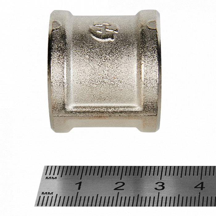 STOUT Муфта ВВ никелированная 3/4