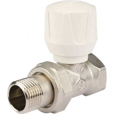 STOUT SVR Клапан ручной терморегулирующий, прямой 1/2&quot;