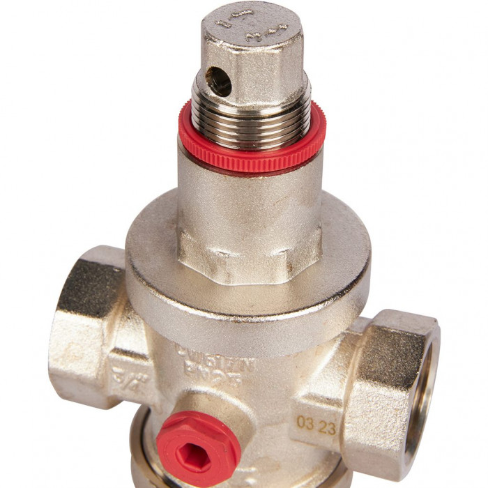 ROMMER RVS-0008-000020 ROMMER Редуктор давления PN25 вн/вн 3/4 с выходом под манометр