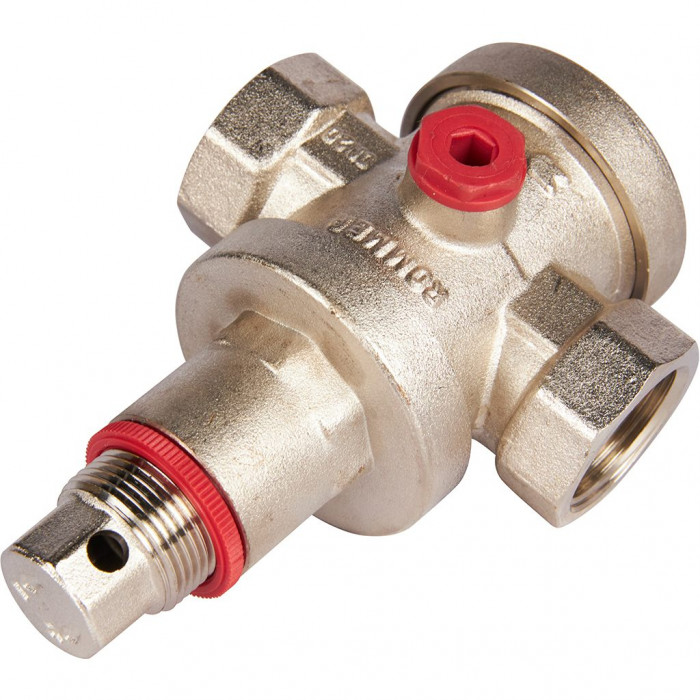 ROMMER RVS-0008-000020 ROMMER Редуктор давления PN25 вн/вн 3/4 с выходом под манометр