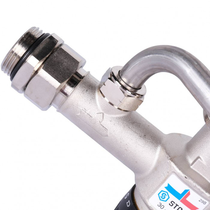 Насосно-смесительный узел STOUT SDG-0120-007000 с термостатическим клапаном 30-60°C, без насоса