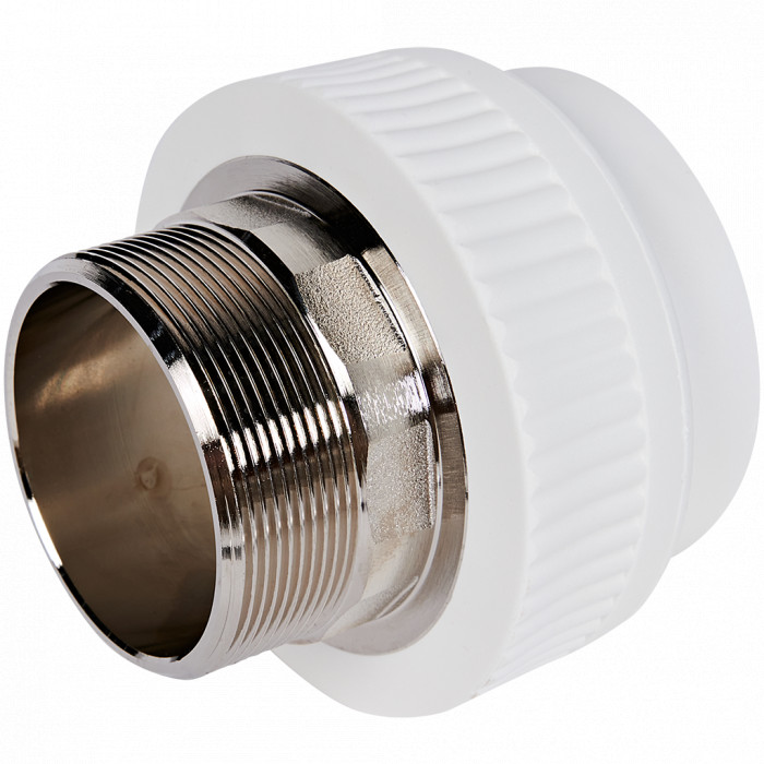 Pro Aqua PA23526 Pro Aqua d= 75-2.1/2 PP-R Муфта комбинированная под ключ НР Белая