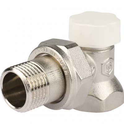 SVL-1156-000015 STOUT Клапан запорно-балансировочный, угловой 1/2