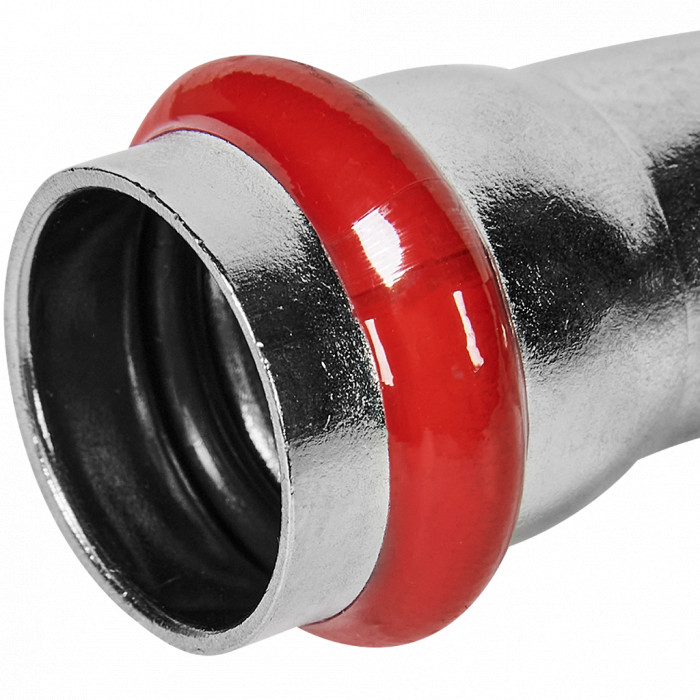 ROMMER RSS-0004-000022 ROMMER Угольник однораструбный 45°-НПр, 22, из нержавеющей стали прессовой