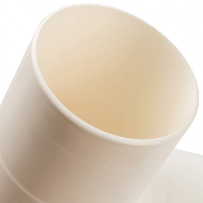 STOUT Элемент дымохода конденсац. тройник T-образный DN80 п/п/м PP-FE