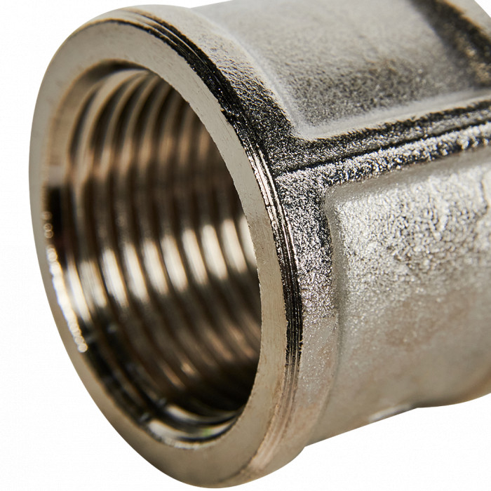 STOUT Муфта ВВ никелированная 1