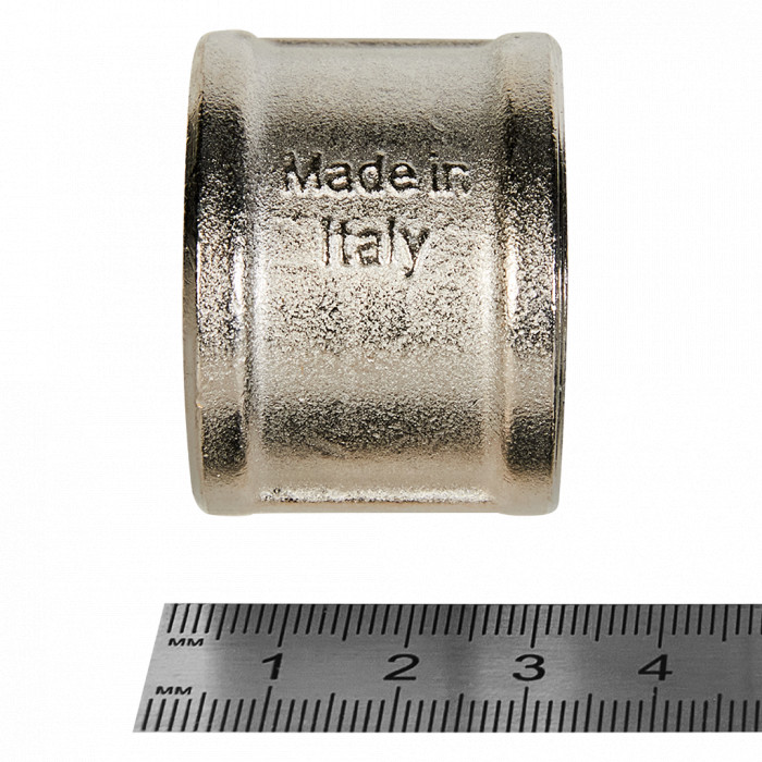 STOUT Муфта ВВ никелированная 1