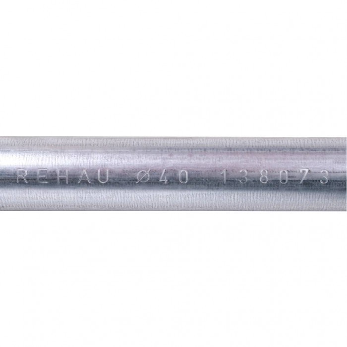 Фиксирующий желоб REHAU для ПЭ-трубы 40 (11380731001) Длина желоба 3 метра.