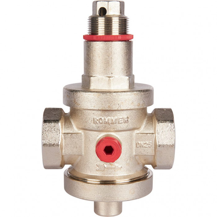 ROMMER RVS-0008-000025 ROMMER Редуктор давления PN25 вн/вн 1 с выходом под манометр
