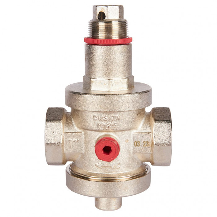 ROMMER RVS-0008-000025 ROMMER Редуктор давления PN25 вн/вн 1 с выходом под манометр