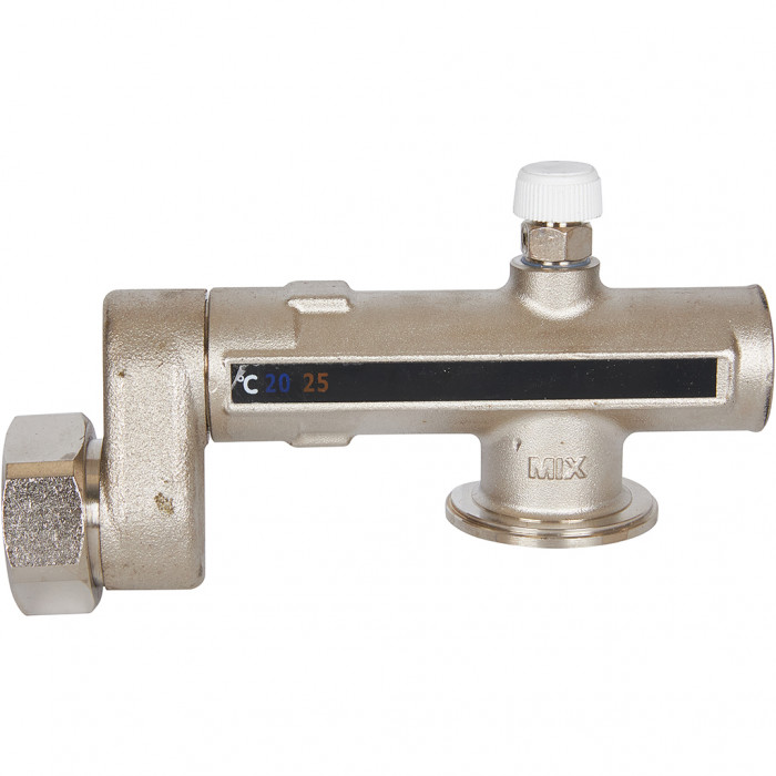 Насосно-смесительный узел STOUT SDG-0120с термостатическим клапаном 20-55°C, без насоса