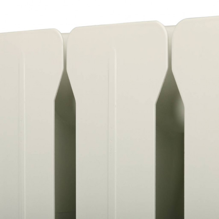 Биметаллический радиатор Global STYLE PLUS 350, 10 секций, боковое подключение, белый