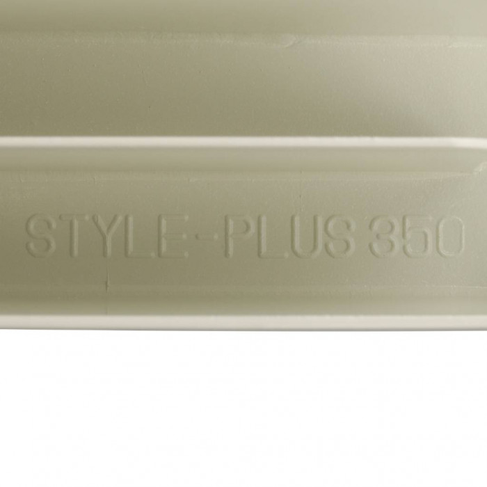 Биметаллический радиатор Global STYLE PLUS 350, 10 секций, боковое подключение, белый