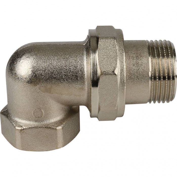 Соединитель угловой никелиров. Itap 162 1 «американка»