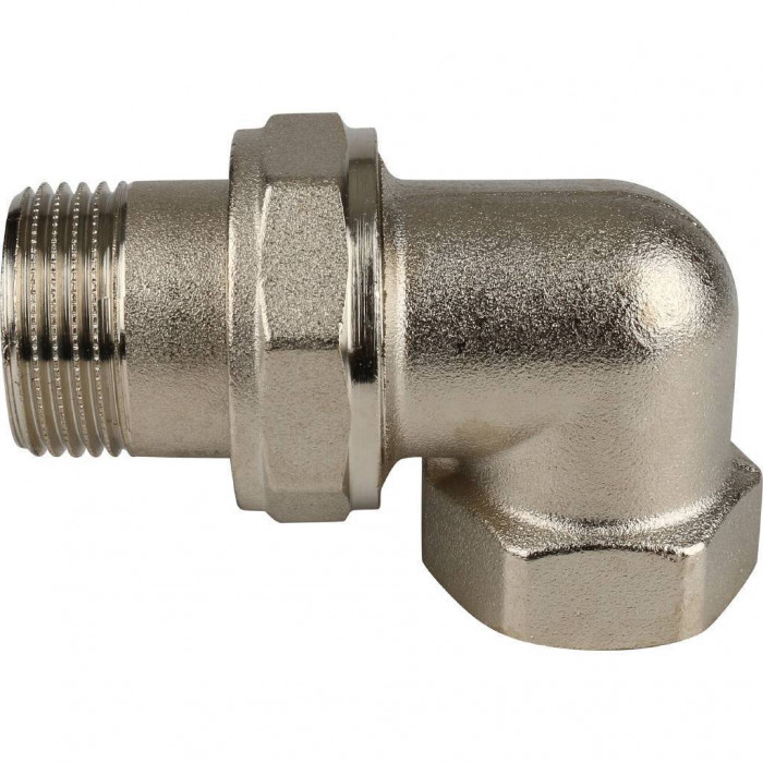 Соединитель угловой никелиров. Itap 162 1 «американка»