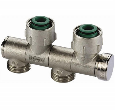 Узел нижнего подключения поворотные VarioCon U2 c функцией отсечки, слива и заполнения. Для одно- и двухтрубных систем