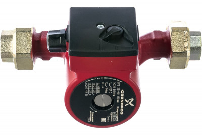 96281375 Grundfos Насос UPS 25-40 с гайками (1х230) циркуляционный/ бытовой