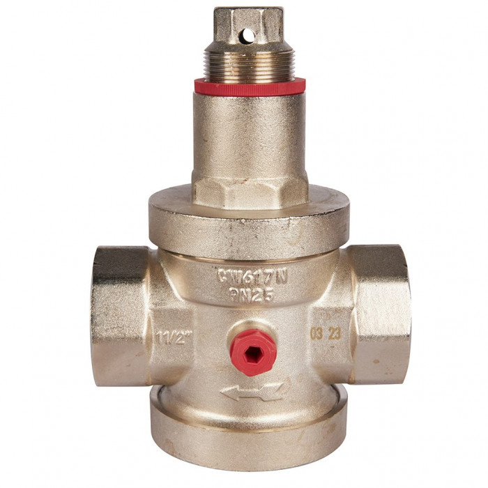 ROMMER RVS-0008-000040 ROMMER Редуктор давления PN25 вн/вн 1 1/2 с выходом под манометр