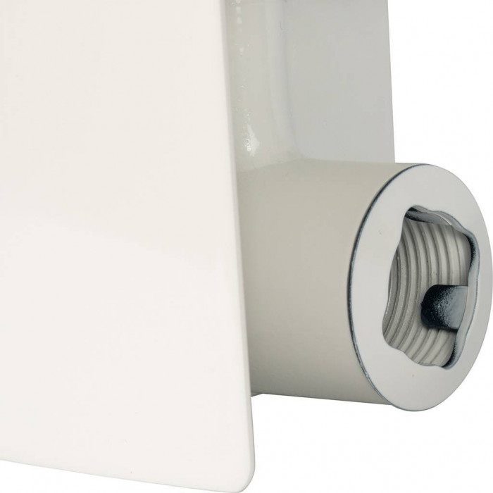 Биметаллический радиатор Global STYLE PLUS 350, 6 секций, боковое подключение, белый