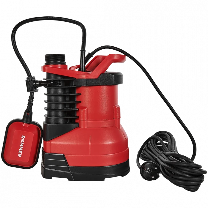 Насос дренажный ROMMER PROFI, кабель 10м, 400 Вт, для чистой воды