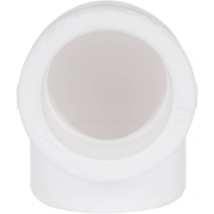 Угольник Kalde d=40 90* для полипропиленовых труб под сварку (цвет белый)