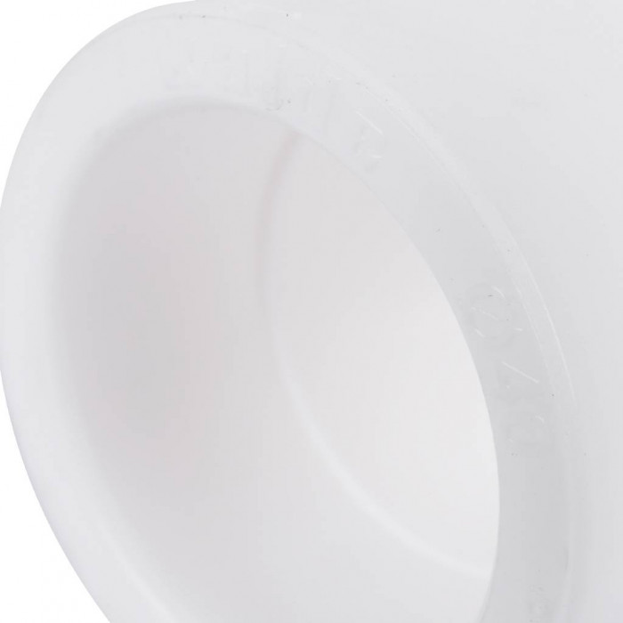 Угольник Kalde d=40 90* для полипропиленовых труб под сварку (цвет белый)