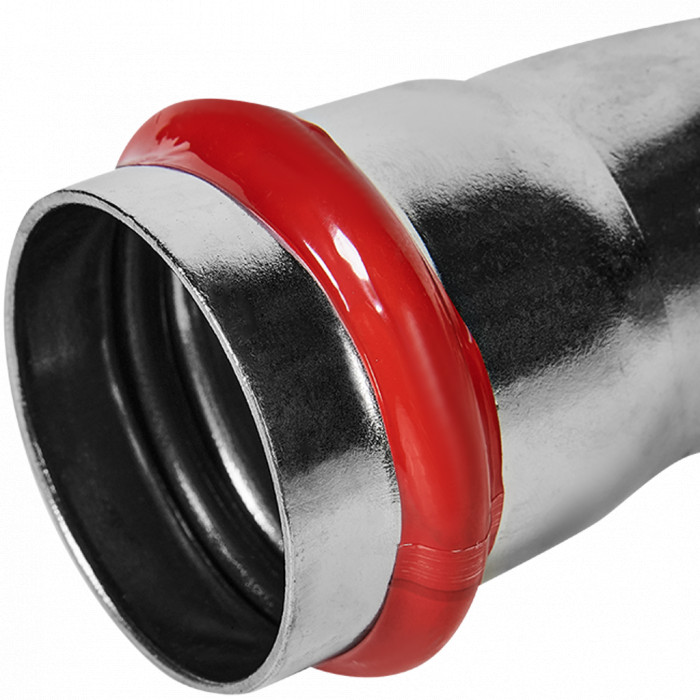 ROMMER RSS-0004-000042 ROMMER Угольник однораструбный 45°-НПр, 42, из нержавеющей стали прессовой