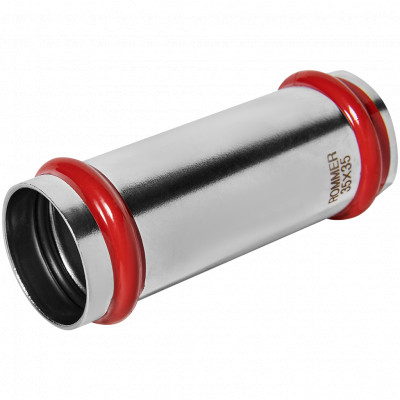 ROMMER RSS-0019-000035 Муфта надвижная, 35, из нержавеющей стали прессовой