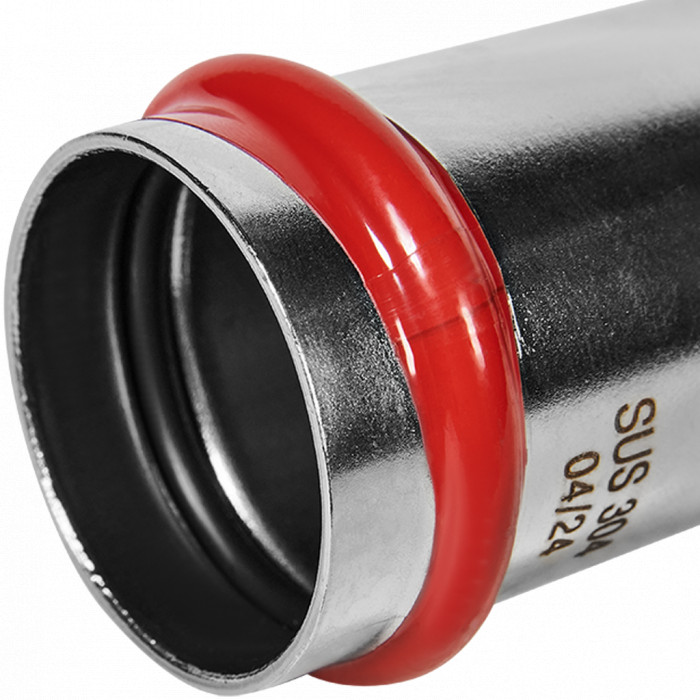 ROMMER RSS-0019-000035 Муфта надвижная, 35, из нержавеющей стали прессовой