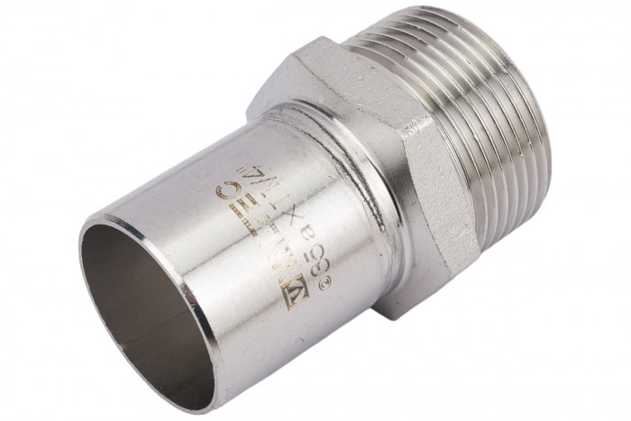 Вставка резьбовая VALTEC, нержавеющая сталь с нар.р. 35х1 1/4"