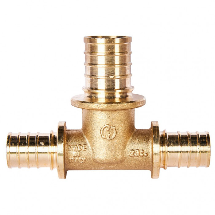 STOUT SFA-0014-253225 STOUT Тройник переходной 25x32x25 для труб из сшитого полиэтилена аксиальный