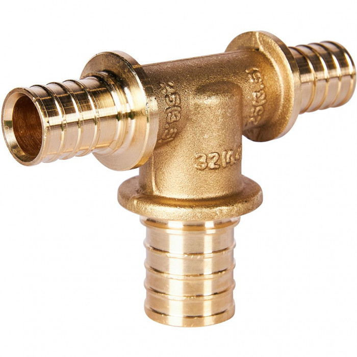 STOUT SFA-0014-253225 STOUT Тройник переходной 25x32x25 для труб из сшитого полиэтилена аксиальный