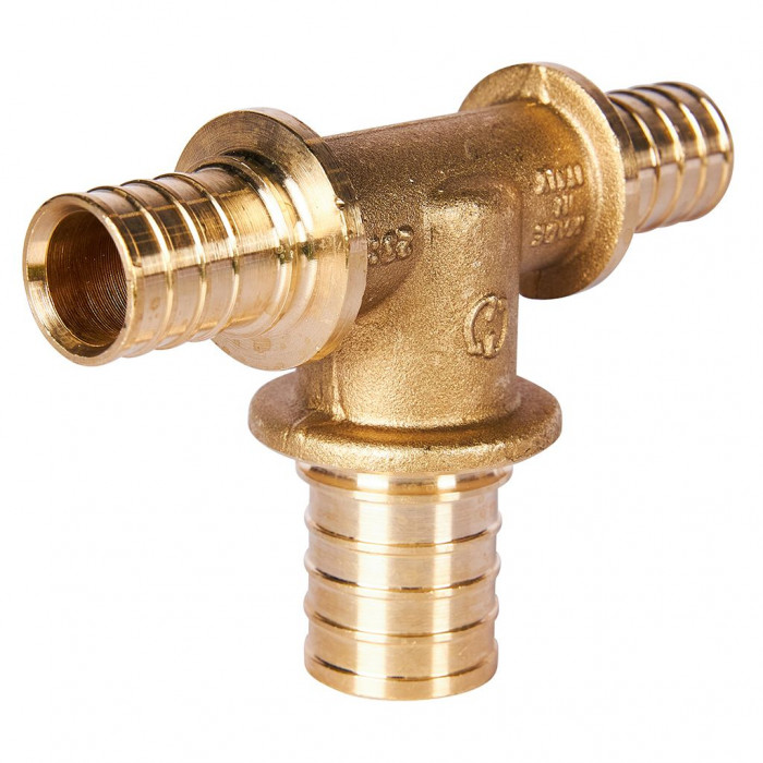 STOUT SFA-0014-253225 STOUT Тройник переходной 25x32x25 для труб из сшитого полиэтилена аксиальный