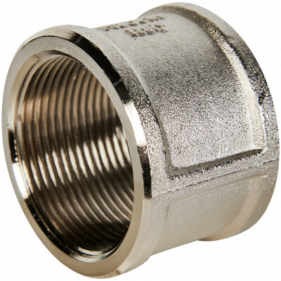 STOUT Муфта ВВ никелированная 1 1/2