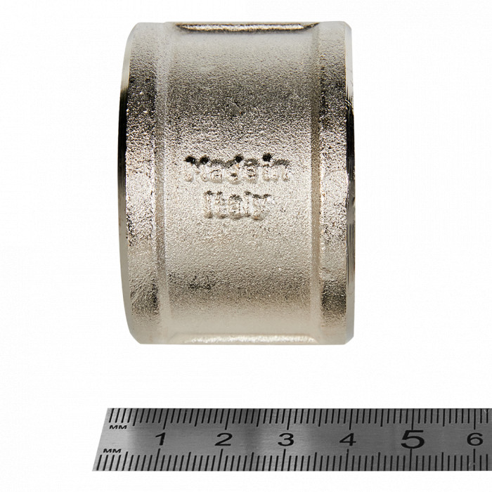 STOUT Муфта ВВ никелированная 1 1/2