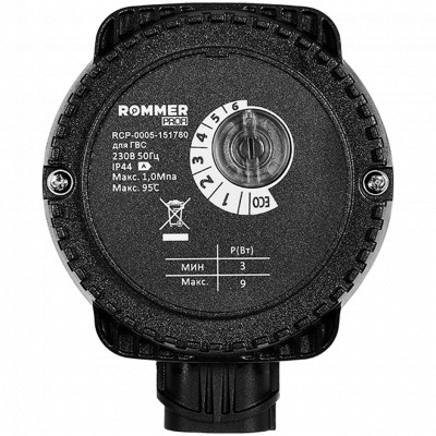 ROMMER RCP-0005 ROMMER Циркуляционный насос для ГВС