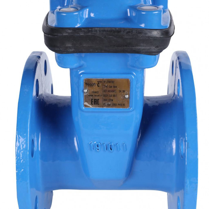 Задвижка Tecofi аналог МЗВ VOC4241C Ду100 Ру16