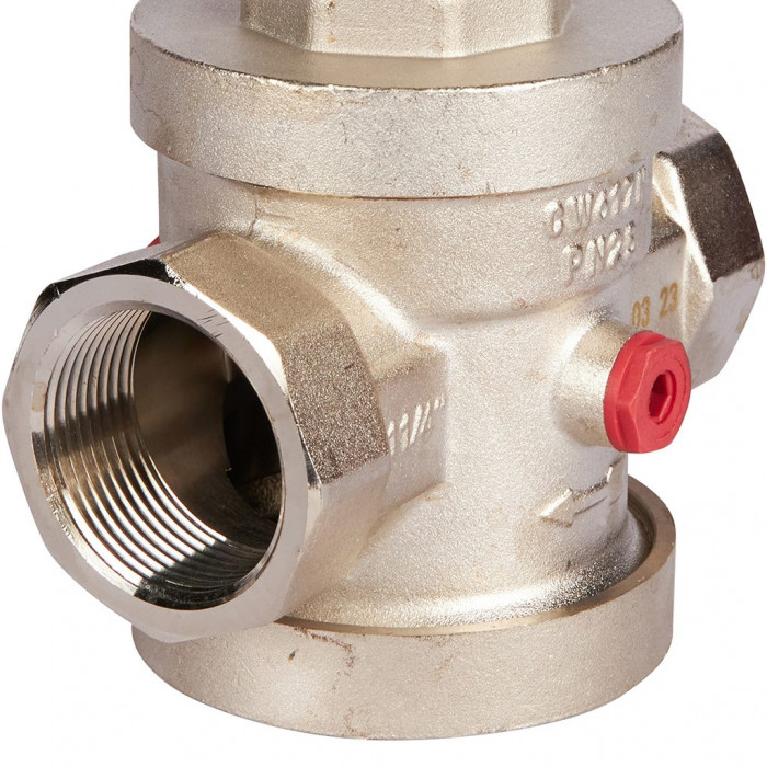 ROMMER RVS-0008-000032 ROMMER Редуктор давления PN25 вн/вн 1 1/4 с выходом под манометр