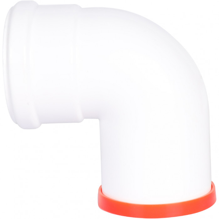 ROMMER RCA-0080-000090 Отвод D 80 угол 90гр. M/F (мама/папа)