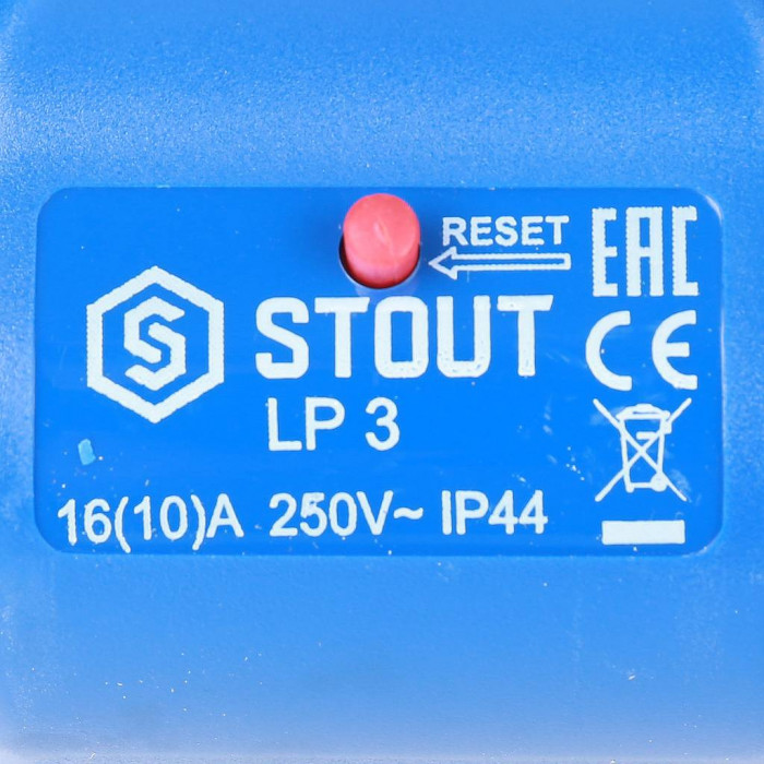STOUT SCS-0001 Реле сухого хода LP/3, 0-4 бар, 1/4"